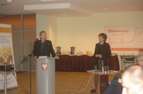 Prezentacja projektów realizowanych przez samorząd Województwa Mazowieckiego w siedzibie Urzędu Marszałkowskiego Województwa Mazowieckiego 