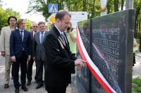 Pomnik - mauzoleum w Ostrołęce odsłonięty
