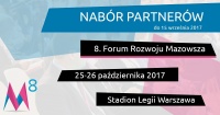Nabór Partnerów 8. Forum Rozwoju Mazowsza